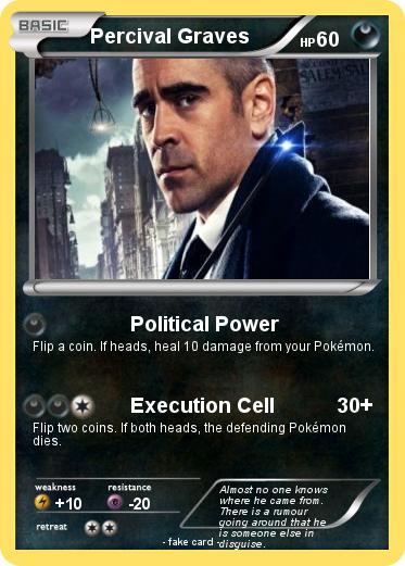 Pokemon Percival Graves