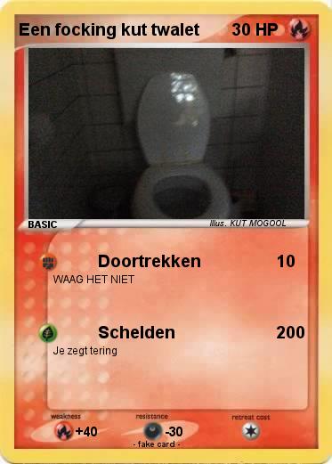 Pokemon Een focking kut twalet