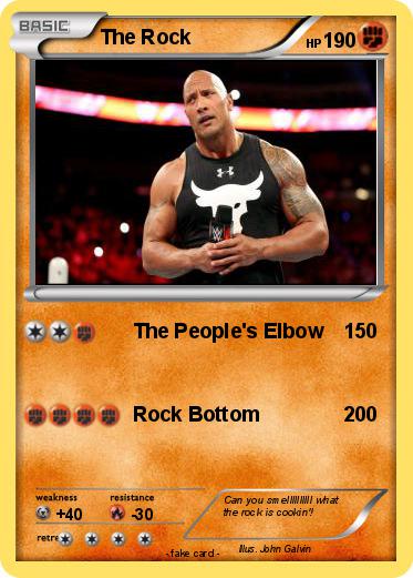 Pokemon The Rock