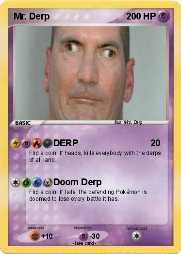 Pokemon Mr. Derp
