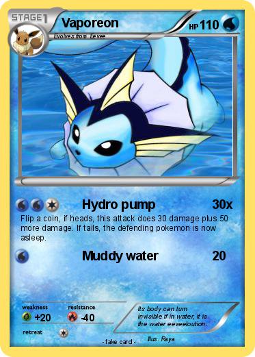 Pokemon Vaporeon