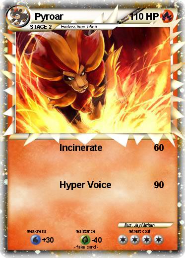 Pokemon Pyroar
