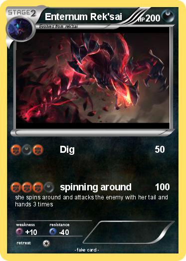 Pokemon Enternum Rek'sai