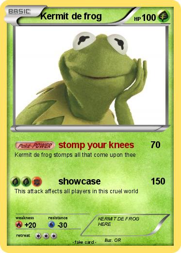 Pokemon Kermit de frog