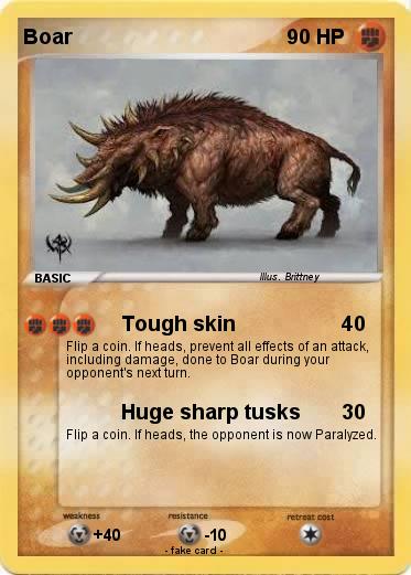 Pokemon Boar