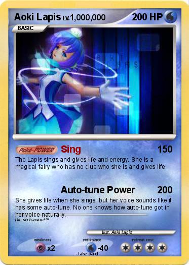 Pokemon Aoki Lapis