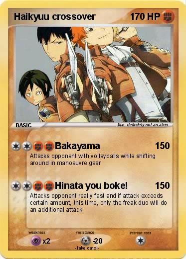 Pokemon Haikyuu crossover
