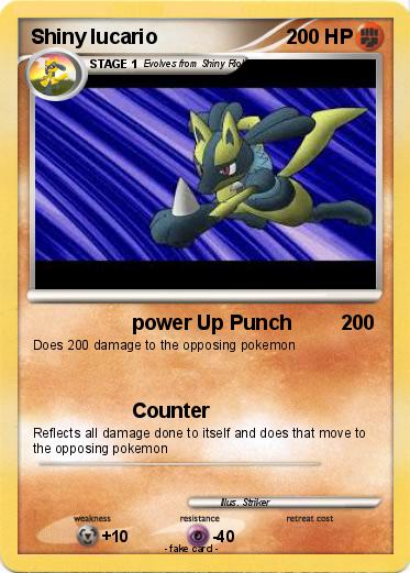 Pokemon Shiny lucario