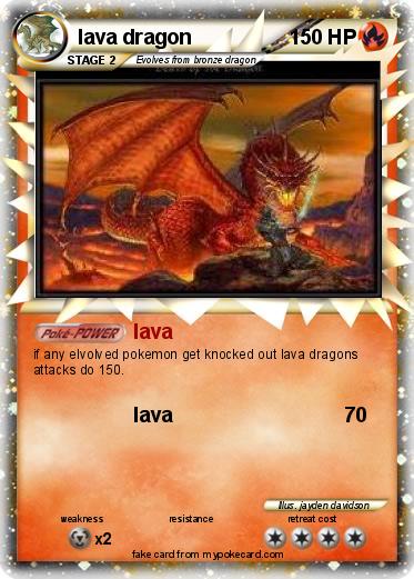 Pokemon lava dragon