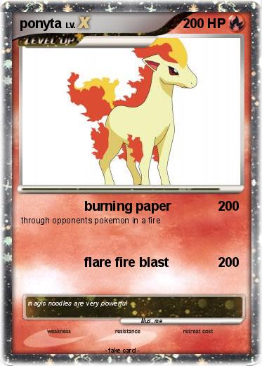 Pokemon ponyta