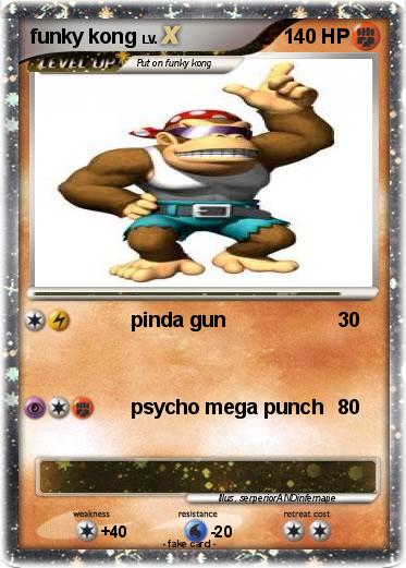 Pokemon funky kong