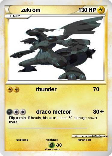 Pokemon zekrom