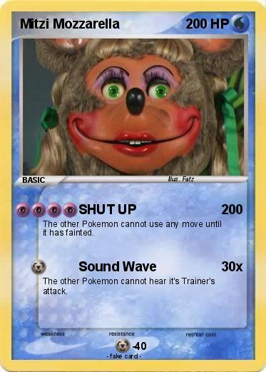 Pokemon Mitzi Mozzarella