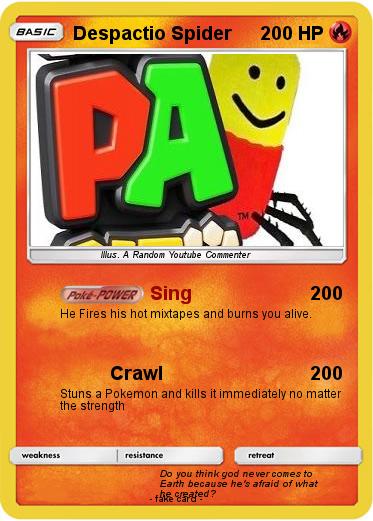 Pokemon Despactio Spider