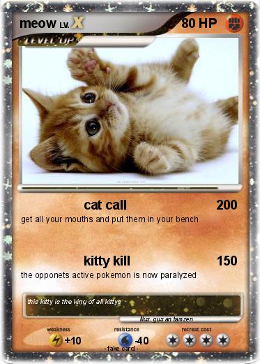 Pokemon meow