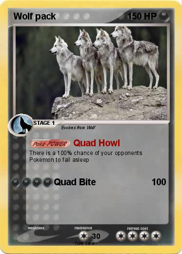 Pokemon Wolf pack