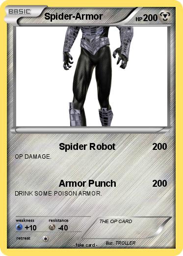 Pokemon Spider-Armor