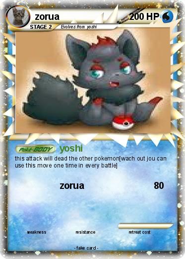 Pokemon zorua
