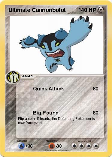 Pokemon Ultimate Cannonbolot