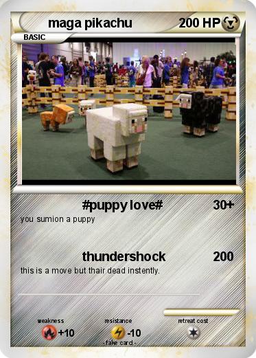 Pokemon maga pikachu