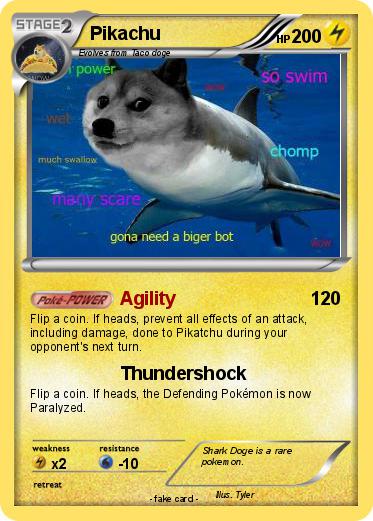Pokemon Shark Doge