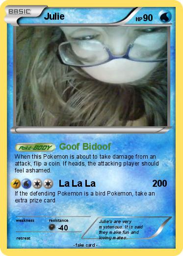 Pokemon Julie