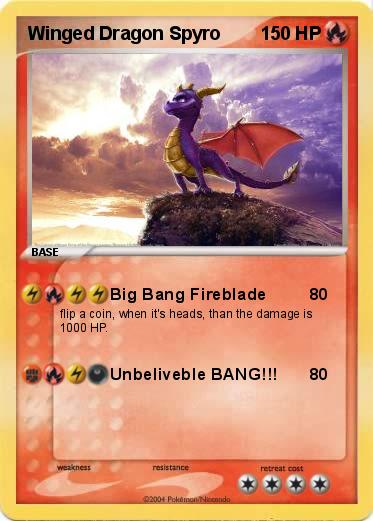 Pokemon Winged Dragon Spyro