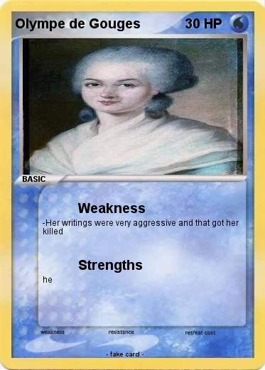 Pokemon Olympe de Gouges