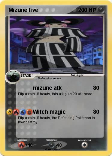 Pokemon Mizune five