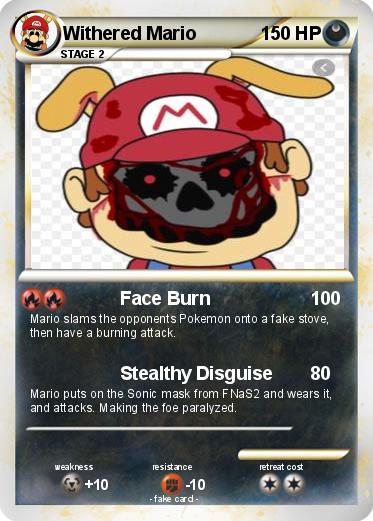 Pokemon Withered Mario