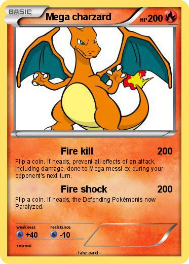 Pokemon Mega charzard