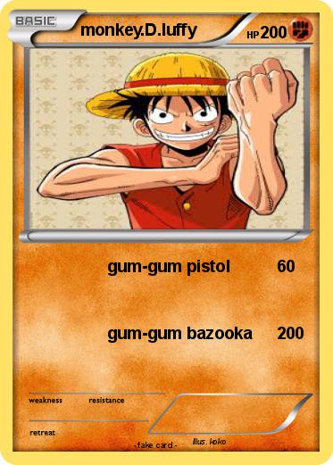 Pokemon monkey.D.luffy