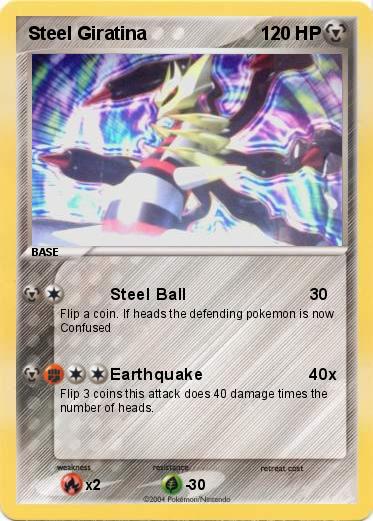 Pokemon Steel Giratina                     