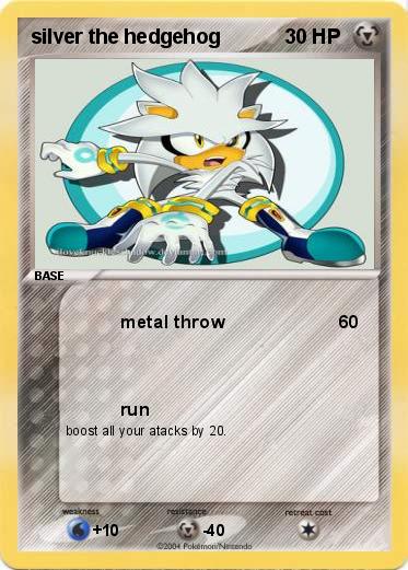 Pokemon silver the hedgehog