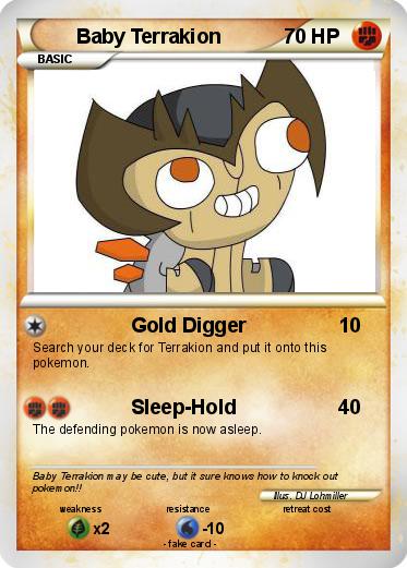 Pokemon Baby Terrakion