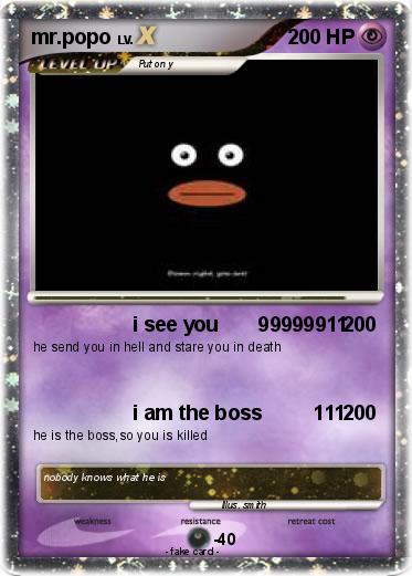 Pokemon mr.popo