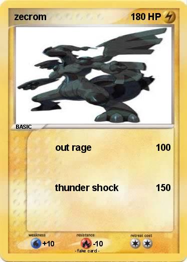 Pokemon zecrom