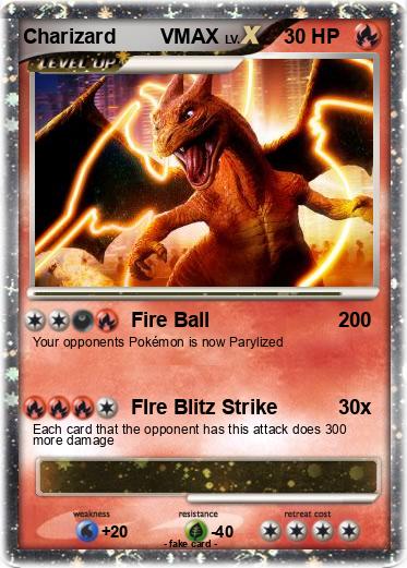 Pokemon Charizard        VMAX