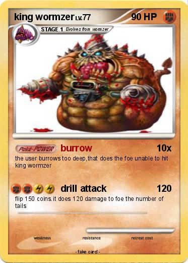 Pokemon king wormzer