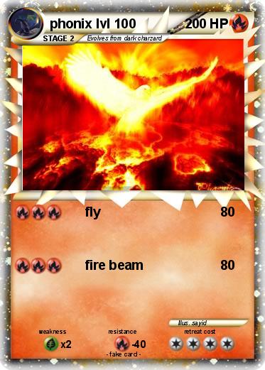 Pokemon phonix lvl 100