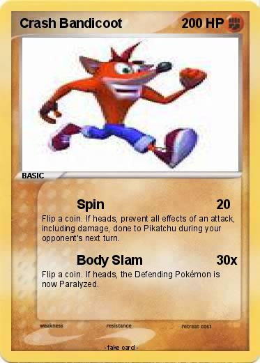 Pokemon Crash Bandicoot