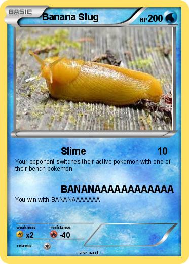 Pokemon Banana Slug