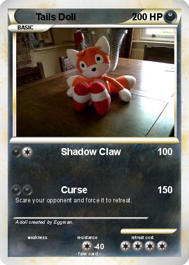 Pokemon Tails Doll