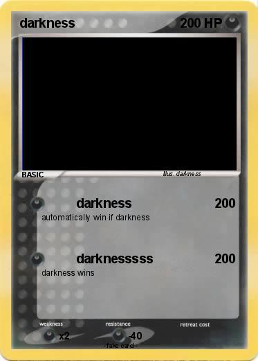Pokemon darkness