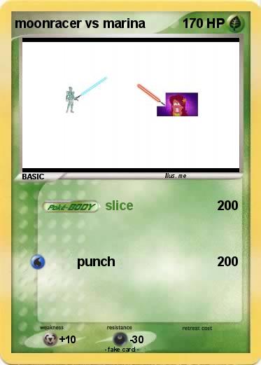Pokemon moonracer vs marina