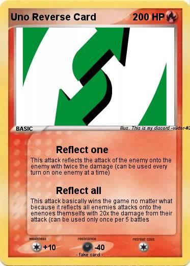 Pokemon Uno Reverse Card 1