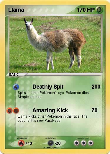 Pokemon Llama