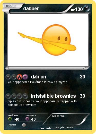 Pokemon dabber