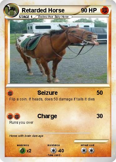 Pokemon Retarded Horse