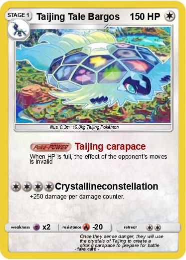 Pokemon Taijing Tale Bargos